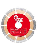 Deimantinis pjovimo diskas TOP TOOLS 115 mm keramikai