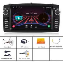 2din Android 12 Wireless CarPlay Android auto Car Radio Multimedia GPS, skirtas Toyota Corolla E120 2003-2006 BYD F3 Stereo 7 inch 2+32CP