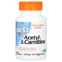 Acetyl L-Carnitine, 500mg  - 60 vcaps - Doctor's Best