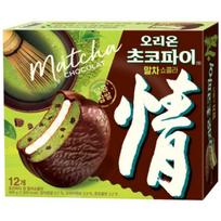 [Orion] Matcha Šokoladinis Choco Pie yellow