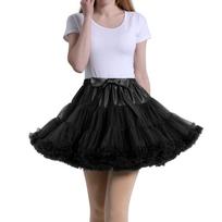 Moteriški apatiniai apatiniai sijonai Swing Princess Sijonas Hippy Cosplay Mielas Naujas One Size juoda