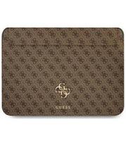 Universalus rudas dėklas nešiojamiems kompiuteriams 13" "GUCS13G4GFBR Guess PU 4G Metal Logo Computer Sleeve"