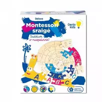 GENIO KIDS MEDINĖ DĖLIONĖ MONTESSORI SRAIGĖ