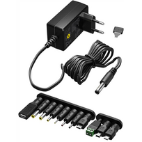 Audio kabelis Goobay Universal Power Supply 5-15V, Max. 36W, 2.4A  74436