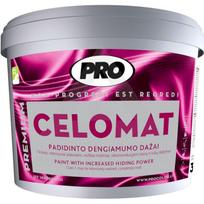 Dažai - intensyviai plaunami PRO CELOMAT 3 L