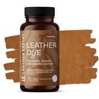Dažai zomšai, nubukui, anilino karamelės spalvos 75ml Leather Expert Leather Dye LE-21-D75CA