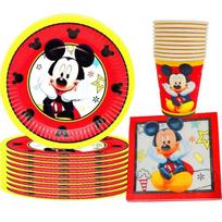 Šventiniai vienkartinia indai vaikams Micky