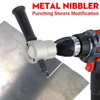 Electric Cutting Machine/Metal Blade with 2 Tips Drilling Saver Metal Nibbler