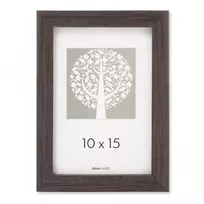 Rėmelis 10x15 med VENEER 1204225 rudas| 15mm