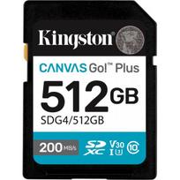 Kingston Canvas Go! Plus 512GB UHS-I SD Class 10 U3 V30