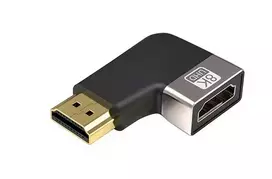 RoGer HDMI 2.1 adapteris 90° 270° / 8K