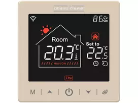 Programuojamas termostatas Grand Meyer SN15 su WIFI (laidinis, savaitinis, potinkinis, 230V, 16A)