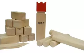 Lauko žaidimas Bex Kubb Original. raudonas karalius