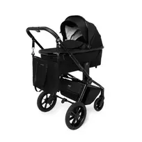 MUUVO Quick SE 2 universalus vežimėlis Chromium Black 2in1 SET MQ.SE-2-CHROMIUM-BLACK-2W1