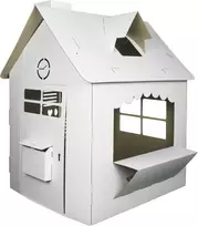 3D žydintis namas spalvinimui 050