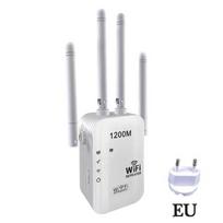 Ilgo nuotolio plėstuvas belaidis WiFi kartotuvas Wi-Fi Booster 2,4G/5Ghz Wi-Fi stiprintuvas 1200Mbps Wi-Fi maršrutizatoriaus prieigos taškas EU