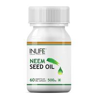 Nimbamedžio sėklų aliejus (60 lašų, ​​500 mg), Nimbamedžio sėklų aliejus, INLIFE
