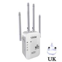 Ilgo nuotolio plėstuvas belaidis WiFi kartotuvas Wi-Fi Booster 2,4G/5Ghz Wi-Fi stiprintuvas 1200Mbps Wi-Fi maršrutizatoriaus prieigos taškas UK