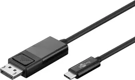 "Goobay" | USB-C- DisplayPort adapterio kabelis (4k 60 Hz) | USB-C vyriškasis | DisplayPort vyriškasis | USB-C į DP | 1,2 m