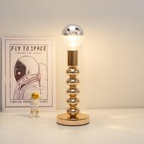 Retro Nordic LED Desk Lamp for Bedroom Bedside Bar Korean Ins Style Table Lamps  Decor Vintage Night Light Plug in Bauhaus Lamps EU Plug--L auksas