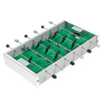 Mini stalinė stalo futbolo mašina Stalo futbolo žaidimas Interaktyvus futbolo žaidimas Nešiojamas žaislas tėvams ir vaikams Naujovė football desk žalia