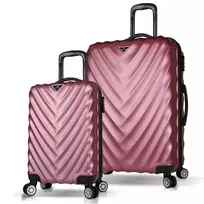 Lagaminų rinkinys (2 dalys), Myvalice, 6760, Rose Gold, 37 L