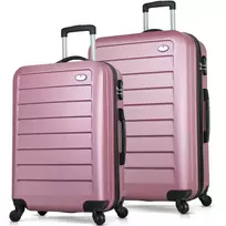 Lagaminų rinkinys (2 dalys), Myvalice, 6509, Rose Gold, 100 L