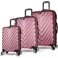 Lagaminų rinkinys (3 dalys), Myvalice, 6609, Rose Gold, 37 L