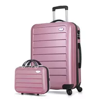 Lagaminų rinkinys (2 dalys), Myvalice, 8527, Rose Gold, 70 L