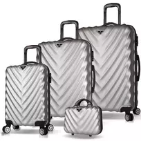 Lagaminų rinkinys (4 dalys), Myvalice, 7279, pilka, 37 l