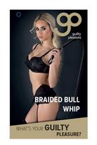 Pātaga guilty pleasure bdsm 150 cm su pakluostėliais ir riešine
