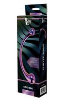 Lenktas stiklinės dildo Wand Glamour Glass