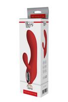 Vibratorius su klitorio stimuliatoriumi Sofia Red Revolution raudonas spalvos