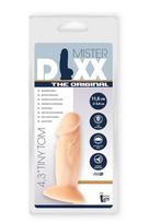 Realistiškas dildo su siurbtuku 11,5 cm kūno spalvos Mr Dixx
