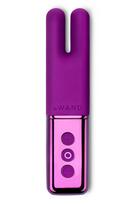 Le Wand Deux dviejų variklių violetinis mini vibratorius