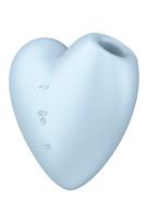 Satisfyer Cutie Heart mėlynas klitorio oro stimuliatorius