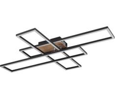 Globo 67208-40 - LED lubinis šviestuvas DAKARI LED/40W/230V 3000K 60x80 cm juoda