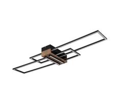 Globo 67208-40N - LED lubinis šviestuvas DAKARI LED/40W/230V 3000K 25x100 cm juoda