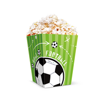 Spragėsių dėžutės „Futbolas“ (6 vnt./12,5x8,5 cm)