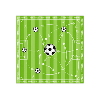 Popierinės servetėlės „Futbolas“ (10 vnt./33x33 cm)