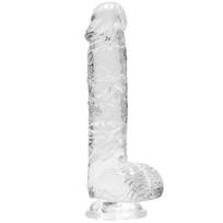 Falo imitatorius Crystal Clear (15 cm) (skaidrus)