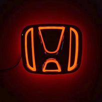 9.8X8cm Accord Galinis Honda Ženklelio Šviesos Raudonas LED Honda Bagažinės Šviesa 5D Galinis Žibintas Honda Accord 2008-2009 Automobilio Stilius 9.8cmX8cm