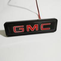 GMC ženklo šviesa Balta LED grotelių šviesa skirta GMC Envoy Yukon Canyon Safari Savana Sierra GMC grotelių šviesos tinkleliui Atmosferos lemputė