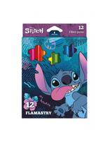 Flomasteriai Stitch, 12 spalvų