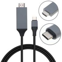 4K 1080P Type C į HDMI-suderinamą Type C adapteris USB C į HD-MI kabelio keitiklis MacBook, Samsung Galaxy S9/S8, Huawei