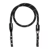 COOPH Leica Rope Strap SO - Black Reflective 196-33, 126cm