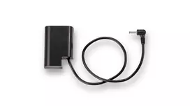 Tilta Panasonic GH Series Dummy Battery to 3.5/1.35mm DC Male Cable