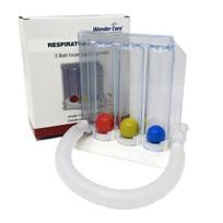 Wonder Care- Gilus kvėpavimas plaučių treniruoklis - 3 kamuoliukų skatinamasis spirometras - Mažas ir plaunamas
