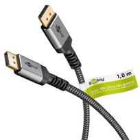 Goobay DisplayPort Cable 2.0/2.1, 54Gbit/s | 75679 | DisplayPort to DisplayPort