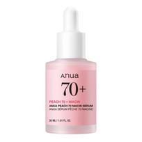 Anua Peach 70 Niacin Serum (30ml) – Brightening & Smoothing Serum with Niacinamide and Fermented Peach Extract, Korean 30ml (No Box)